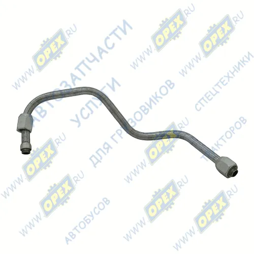 65115-3506304 Трубка (сталь) ф12; L=500 Г=М18+К22/Г=М18+К22 разный изгиб КАМАЗ1