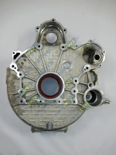740.63-1002310-10 Картер маховика с крышкой, без люка под КОМ с отв. под датчик оборотов КАМАЗ