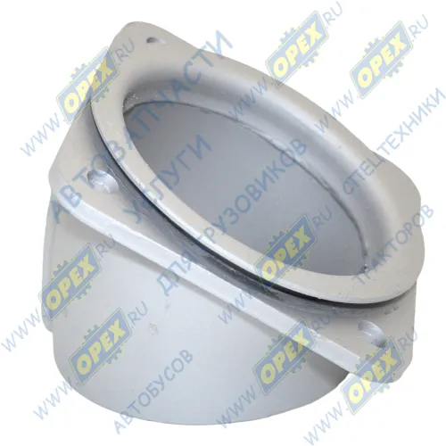 43255-1203015 Патрубок ф120 L=110; фланец 4отв.ф10 вып.Е-3 КАМАЗ1