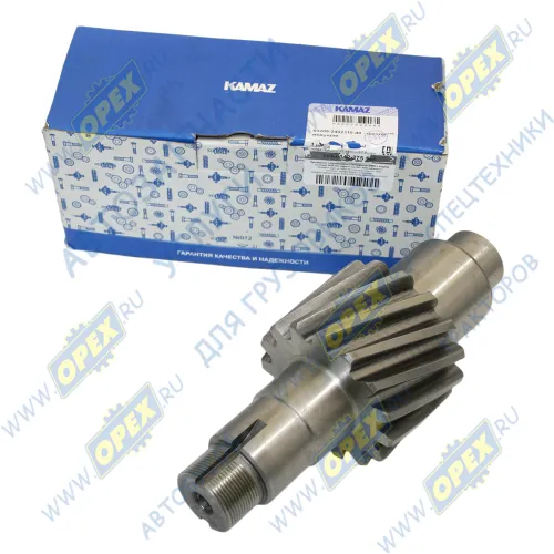 53205-2402110-40 Шестерня ведущая цилиндрическая z=15 /5.43/; шаг резьбы 2 КАМАЗ