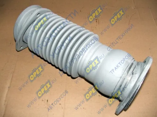 4308-1203012-50 Рукав глушителя (металлорукав) L=340 ф97х126 фланец 3отв.ф10 КамАЗ (дв.Cummins) Евро-3 КАМАЗ2