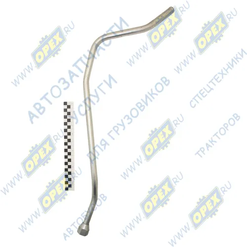 6520-3407116-40 Трубка (сталь) ф18; L=820 Г=М24+К30/под шланг низк. давл. С/И (разн.изгиб) КАМАЗ1
