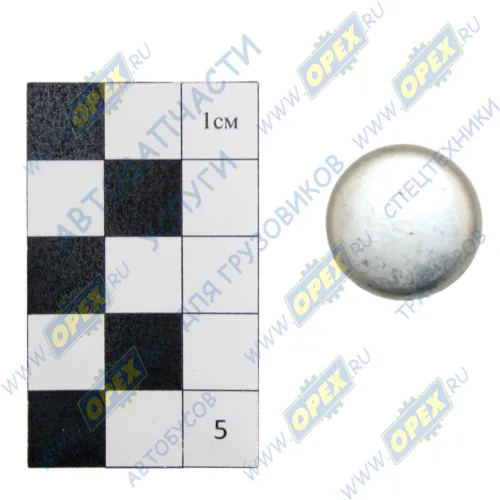 853829 Заглушка (сталь) ф20 h=6 боковая блока цилиндров Камаз КАМАЗ1