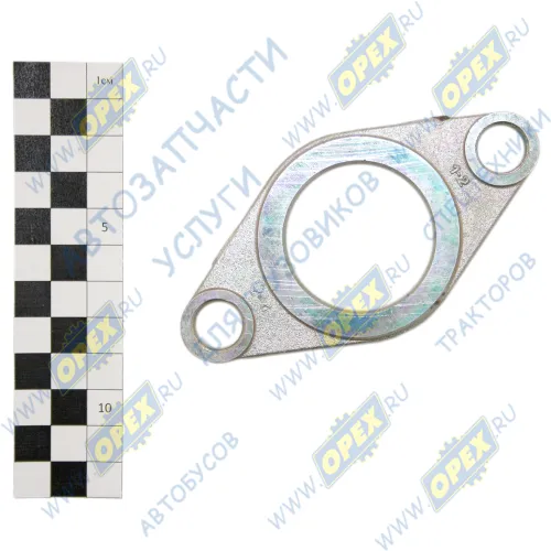 7482.1111068 Фланец L=110х59 1отв.ф40,2отв.ф13 центрирующий привода ТНВД ЕВРО (сталь) КАМАЗ1