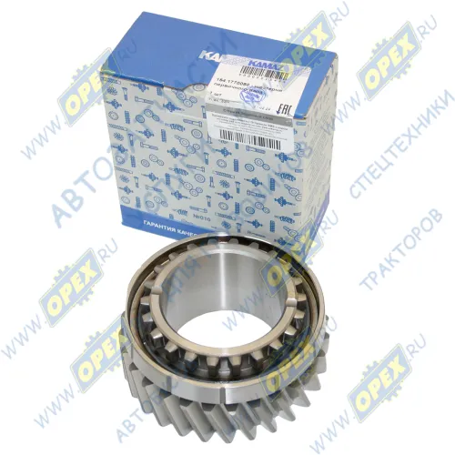 154.1770050 Шестерня z=28/z=22 ф78.5х137,5 h=63 первичного вала делителя передач КАМАЗ