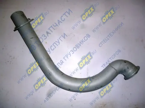 43105-1203048 Труба выпускная L=900; треугольный фланец 3отв., КАМАЗ-4310 КАМАЗ