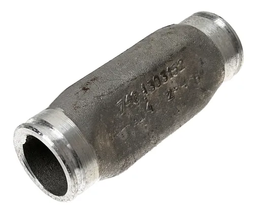 740.1303152 Трубка силумин L=135 d=45 С/И насоса водяного подводящая (треугольная) КАМАЗ