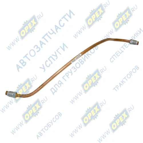 6520-1602595 Трубка (медь) ф8; L=500 Ш=М14+К14/Ш=М14+К14 КАМАЗ