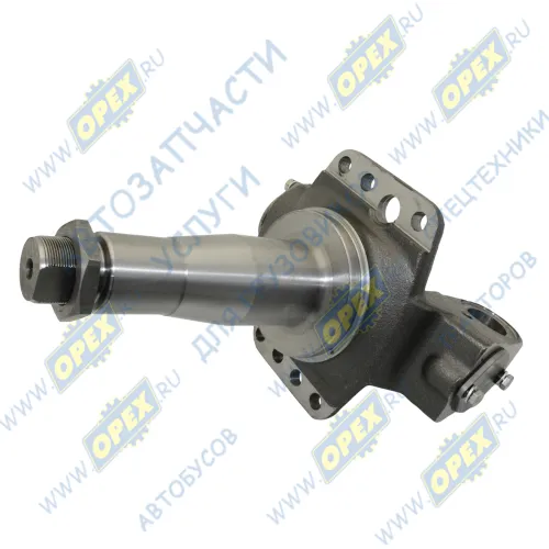 53205-3001011-02 Кулак поворотный L=400х240 левый; в сборе (без клина, рег.шайб) КАМАЗ