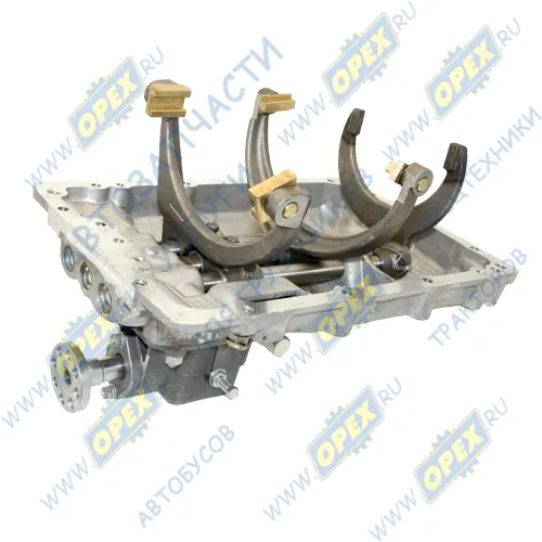 14.1702005-10 Механизм переключения передач КПП КАМАЗ 14.15; в сборе (с опорой) КАМАЗ2