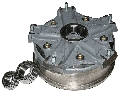 5511-3103007 Ступица перед.колеса с барабаном,подшипниками,обычной ступицей КАМАЗ