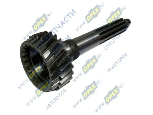 142.1701030-10 Вал первичный КПП L=365 z=25 шлиц=10 КАМАЗ