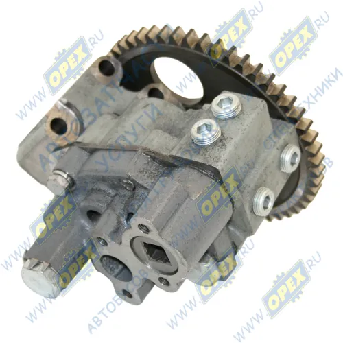 740.1011011 Насос масляный для а/м КАМАЗ (Евро 0) 740.10 (с шестерней); с шестерней в сборе и прокл. регулировочной КАМАЗ1