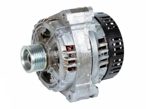 4502.3771 Генератор 28в КАМАЗ ЕВРО-2, поликлиновой шкив ф68/ h=30 (дв.740.50-360) KAMAZ Euro-2 [740.50-360] MAZ YAMZ-658 658 КАМАЗ