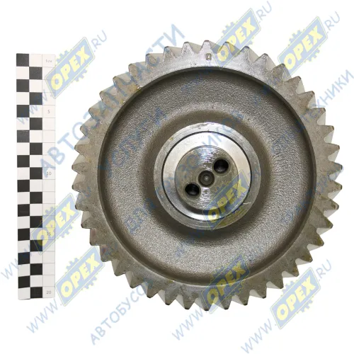 15.1770210-01 Вал промежуточный делителя КАМАЗ; в сборе (с шестерней) КПП 15,152 КАМАЗ1