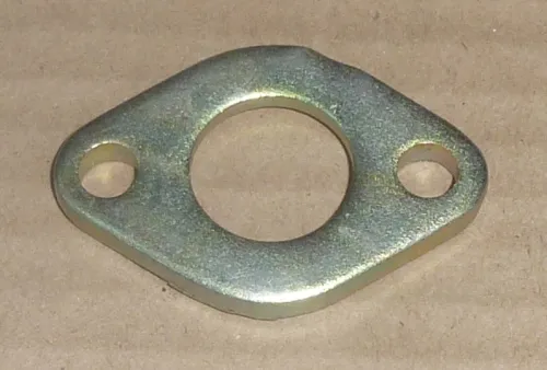 740.1111572 Фланец ромбич. 40х60; фвнутр=23; h=6; 2отв.ф9 трубки отвода масла с ТНВД КАМАЗ