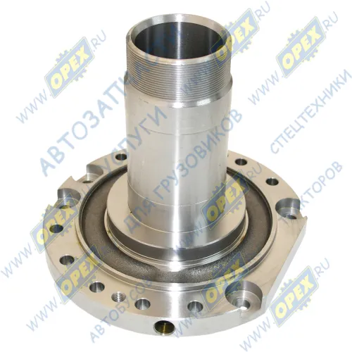 43114-2304079 Цапфа ф250 L=230; М85х2, 14отв.ф12 поворотного кулака передняя левая КАМАЗ