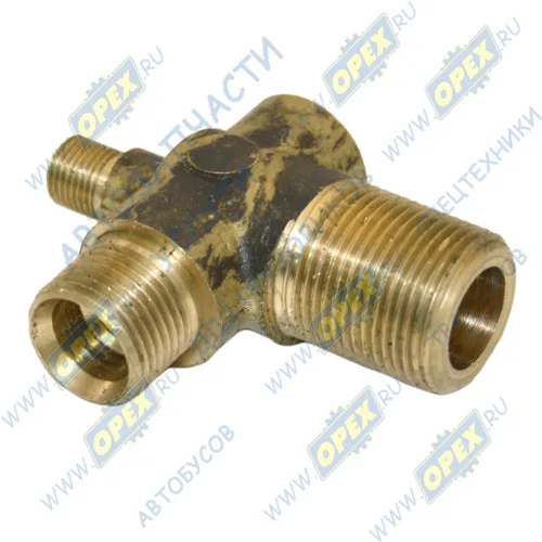 861011-10 Крестовина ГТК М10х1 Р=10/М18х1,5 P=12/М22х1,5 P=23/Рвнут.М12х1,5 торм.системы КАМАЗ-ЕВРО КАМАЗ