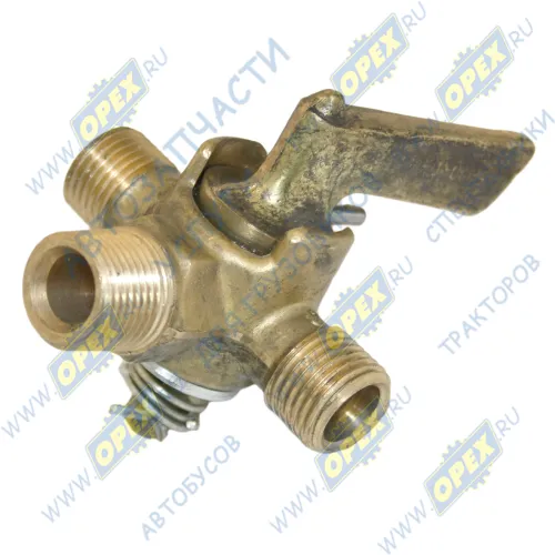 5410-1104160 Кран переключения баков Рнаруж=М16х1,5/16х1,5/18х1,5 КАМАЗ