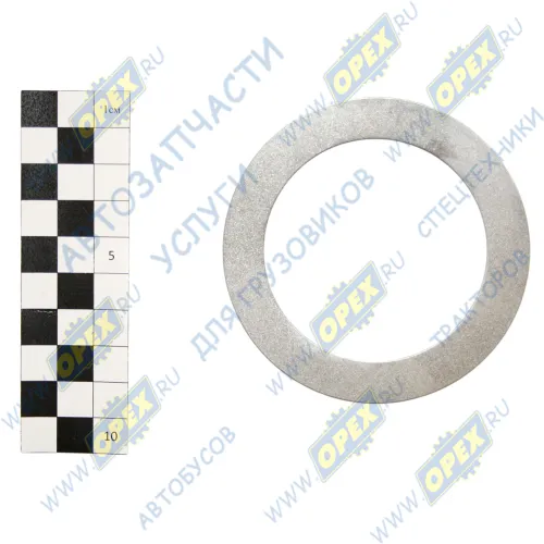 154.1701042-10 Прокладка регулир. (сталь) ф60х84х0,5 КАМАЗ