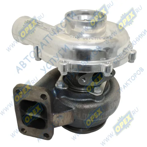 740.60-1118012 Турбокомпрессор КАМАЗ Евро-3,4 (ТКР7С-6М) правый (под хомут) КАМАЗ