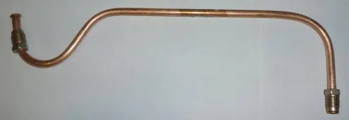 5320-1602588 Трубка ф8; L=490 Ш=М14+К14/Ш=М14+К14 (маленькая) КАМАЗ