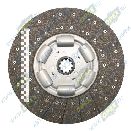 20.1601130-21 Диск сцепления 430GTZ (2""-10N)/ КамАЗ (КПП ZF 8S1315, 8S1350, 16S151, 16S182, 16S1825) KAMAZ 4410 5320 5321 5460 6350 6460 6511 6520 6522"; (аналог 205) КАМАЗ2