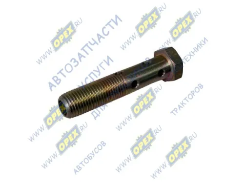 870006 Болт-штуцер С/И М14х65х1,5 Р=33 К=19 перепускной 8отв., соедин.топл.трубок КАМАЗ