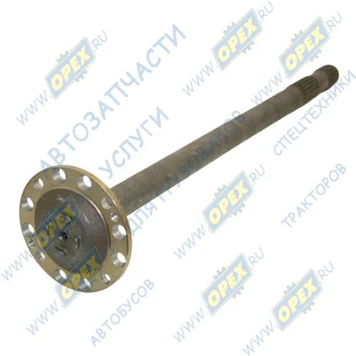 43081-2403069 Полуось ЗМ правая L=1026мм 20шлицов 12отв.ф16,двойные шлицы КАМАЗ