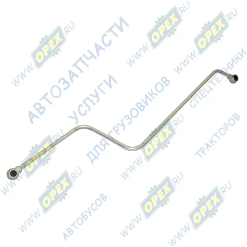 740.50-1104426-90 Трубка (сталь) ф10; L=840 под 2 штуцера ф14 КАМАЗ