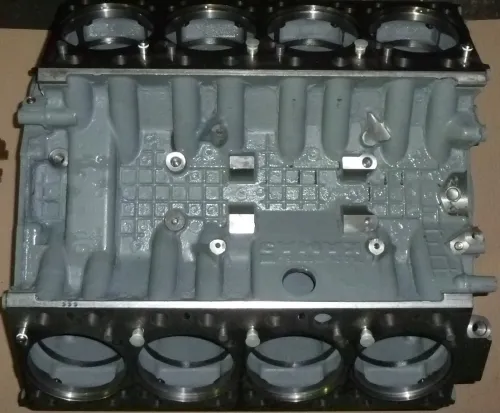 740.21-1002012-10 Блок цилиндров КАМАЗ Евро-2, 3 без гильз,втулок для ТНВД Bosch; с заглушкой КАМАЗ