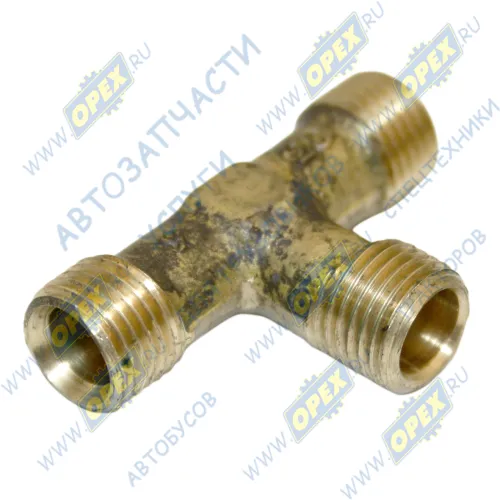 864920 Фитинг Тройник Рнаруж=М10х1/М10х1/М10х1 тормозной системы КАМАЗ; L=21х34 КАМАЗ