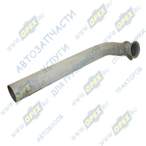 4326-1203048-10 Труба выпускная L=1070; треугольный фланец 3отв. КАМАЗ