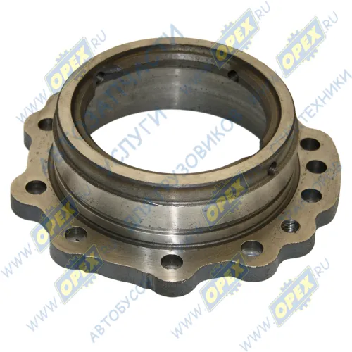 5320-2402049 Стакан ф100х140; h=55; 10отв.ф13/2отв.М12х1,5 подшипника заднего моста (024 вала) КАМАЗ