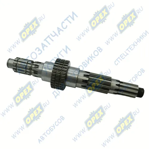 141.1701105 Вал вторичный КПП голый УРАЛ КАМАЗ