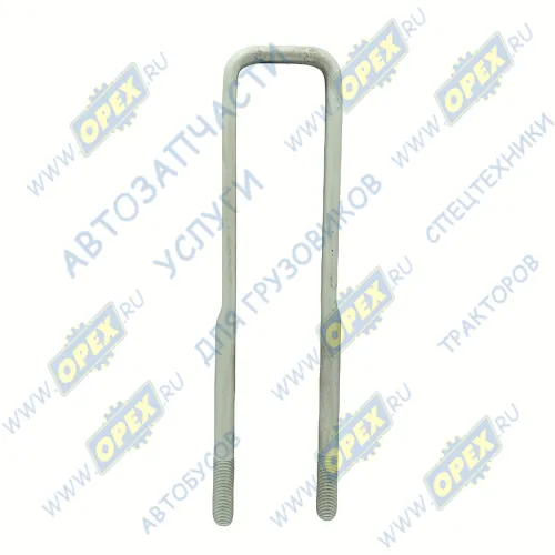 5360-2912408-20 Стремянка М27х2 рессоры(разный изгиб); L=530х95 КАМАЗ