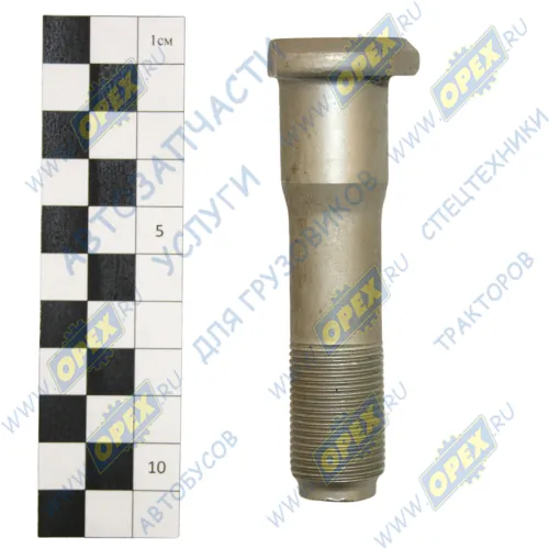 43118-3103071 Болт С/И М20х82х1,5 Р=30 (шпилька) круглая головка с лыской, колеса КАМАЗ