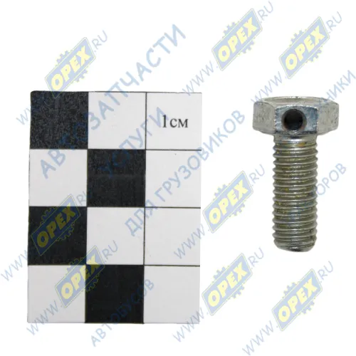 740.1009042 Болт ГОСТ-7796 М8х20х1,25; Р=20 К=13 1отв.под пломбир КАМАЗ