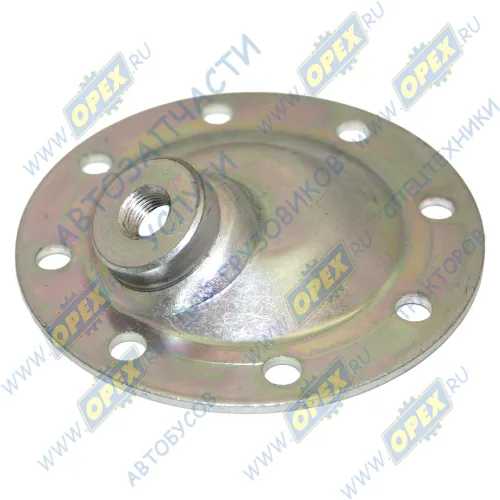 5320-2509024 Крышка (сталь) ф91 h=25; 8отв.ф7/1отв.М10х1 корпуса механизма блокировки КАМАЗ