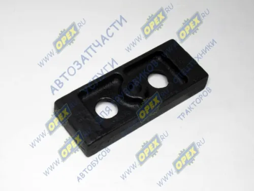 4308-2913430 Проставка (чугун) 230х90х10; 1отв.ф22 дополнительной рессоры КАМАЗ