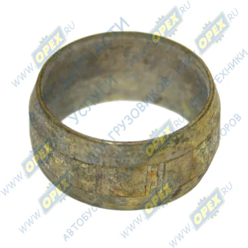 864818 Муфта ф16х19 h=9 конусная (бочонок) латунь тормоз.трубки КАМАЗ