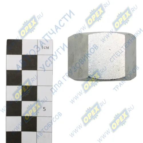 4310-2912416-20 Гайка ГОСТ-5915 М24х2 H=20-28 MB Actros MP2/MP3 (2002-2020) RVI LCV (1970-2020), VOLVO B9 (2002-2020) MAN Bus (1970-2020), RVI LCV (1970-2020), VOLVO; h=28 К=36 стремянки рессоры КАМАЗ2