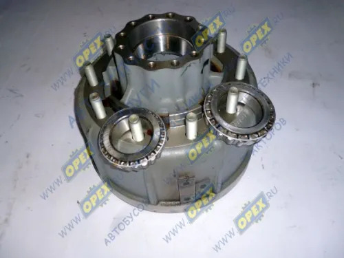65115-3104007 Ступица с торм.барабаном заднего колеса в сборе без кольца АБС КАМАЗ-Евро КАМАЗ