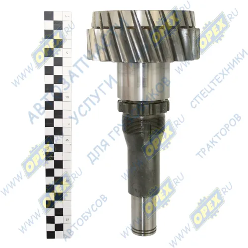 15.1701027 Вал первичный КПП ф60 L=260 z=25 с делителем; Голый КАМАЗ2