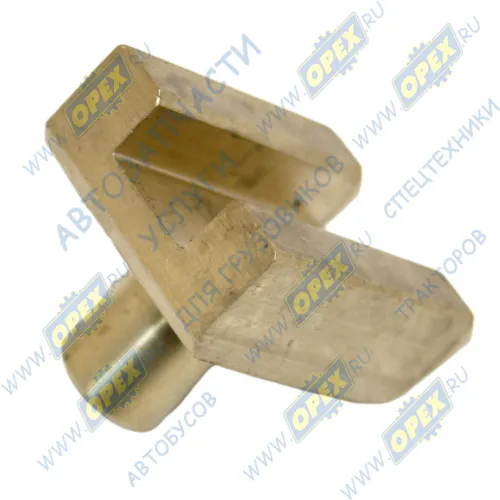 14.1702035 Вкладыш (бронза) L=40х30х14 (сухарь) вилки 4-5 КПП КАМАЗ