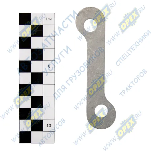 7403.1008078 Шайба С/И (сталь) ф25х103х1,4 2отв.ф11 стопорная выпуск коллектора (Турбо) КАМАЗ