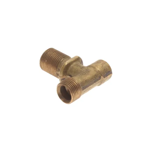 864863 Фитинг Тройник Рнаруж=М18х1,5/М22х1,5/Рвнутр=М12х1,5 L=45х53 КАМАЗ