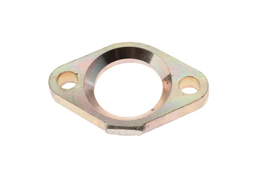 7406.1013247 Фланец ромбич. 74х47; фвнутр=31; h=10; 2отв.ф9 на масляный фильтр (сталь) КАМАЗ