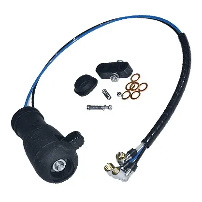 412-1703007-10 Рычаг переключения КПП КАМАЗ L=140 (трехтрубная) со встроенным краном делителя КАМАЗ