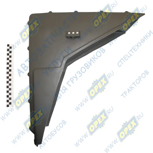 6540-3703158-70 Крышка аккумулятора (АКБ) ПВХ L=600х500х200 ящика в сборе с ключом (под 1 - 6СТ-190) КАМАЗ2